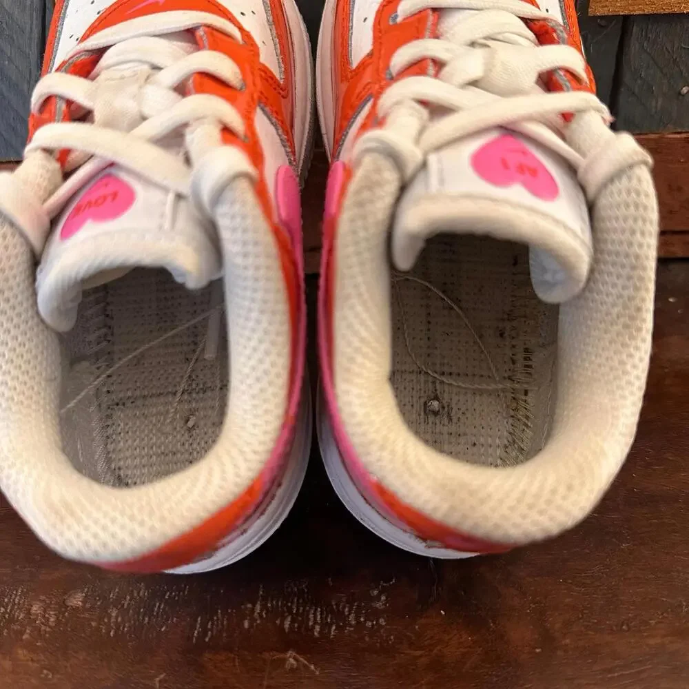 Nike Kids Air Force 1 Low Valentine's Day Sneakers‎ 7C